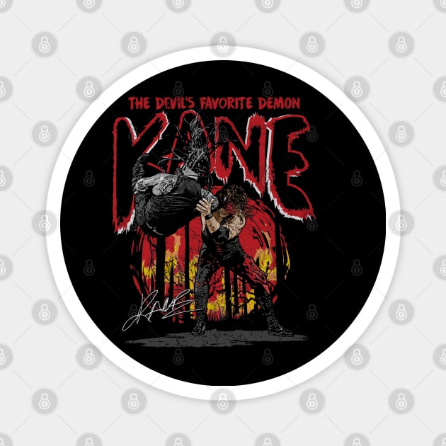 Kane Devil's Favorite Magnet by MunMun_Design